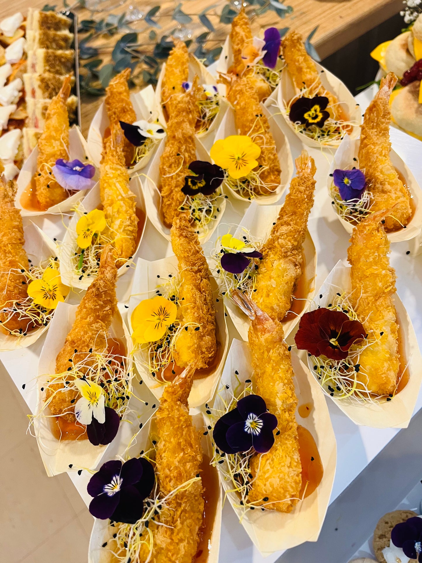 Crevette tempura