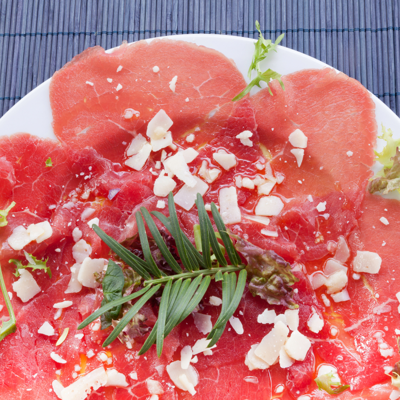 Carpaccio de bœuf
