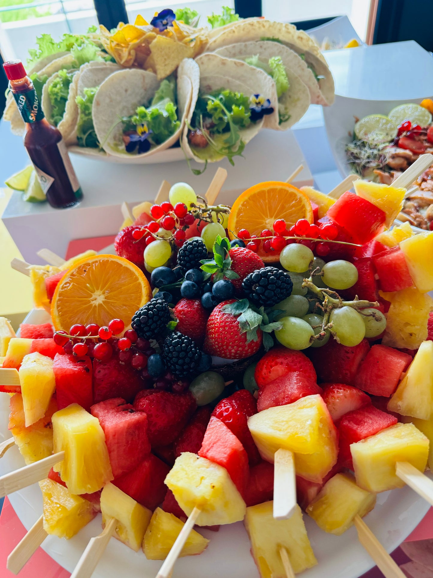 Brochette de fruits
