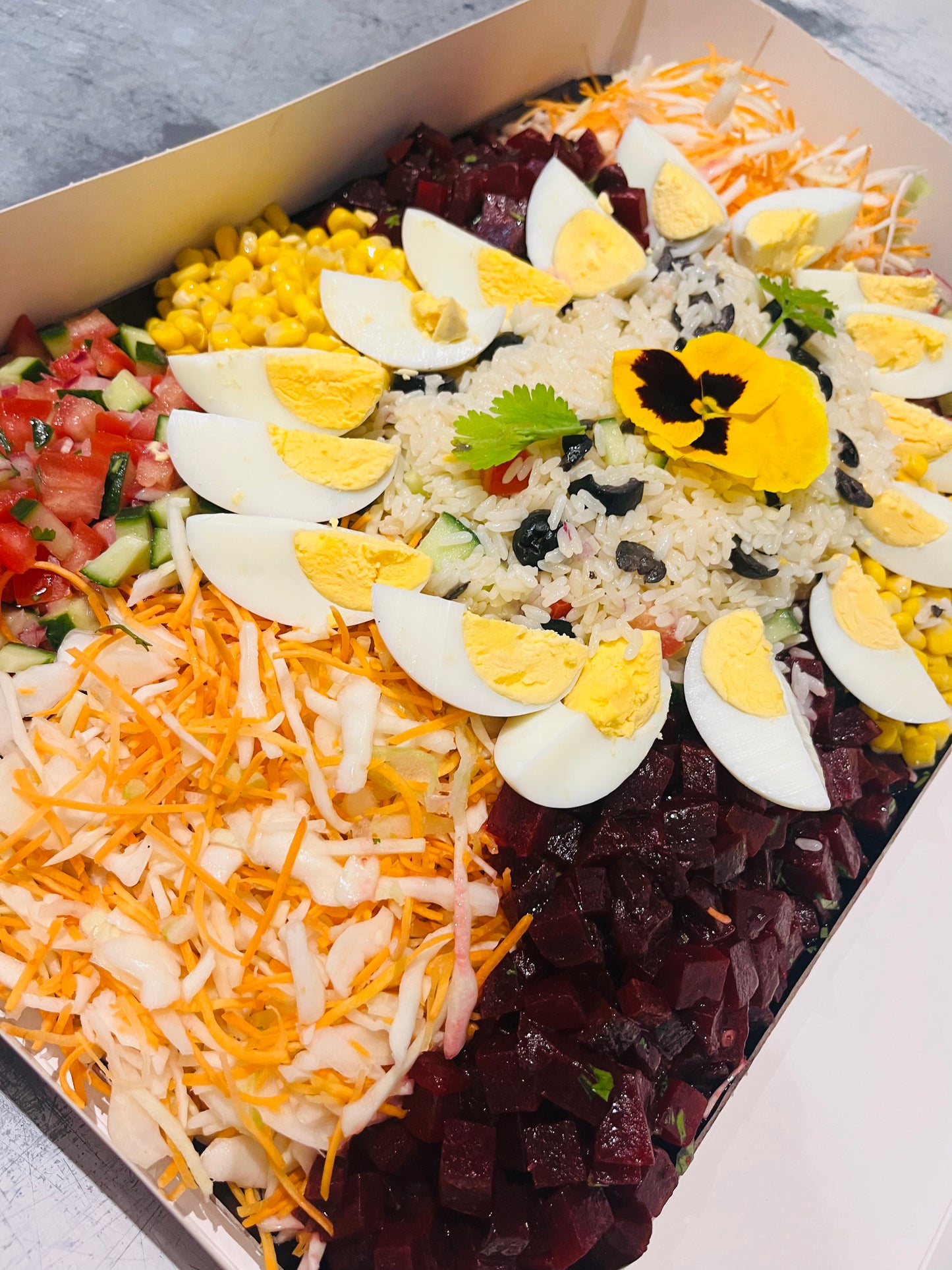 Salade composée à la marocaine