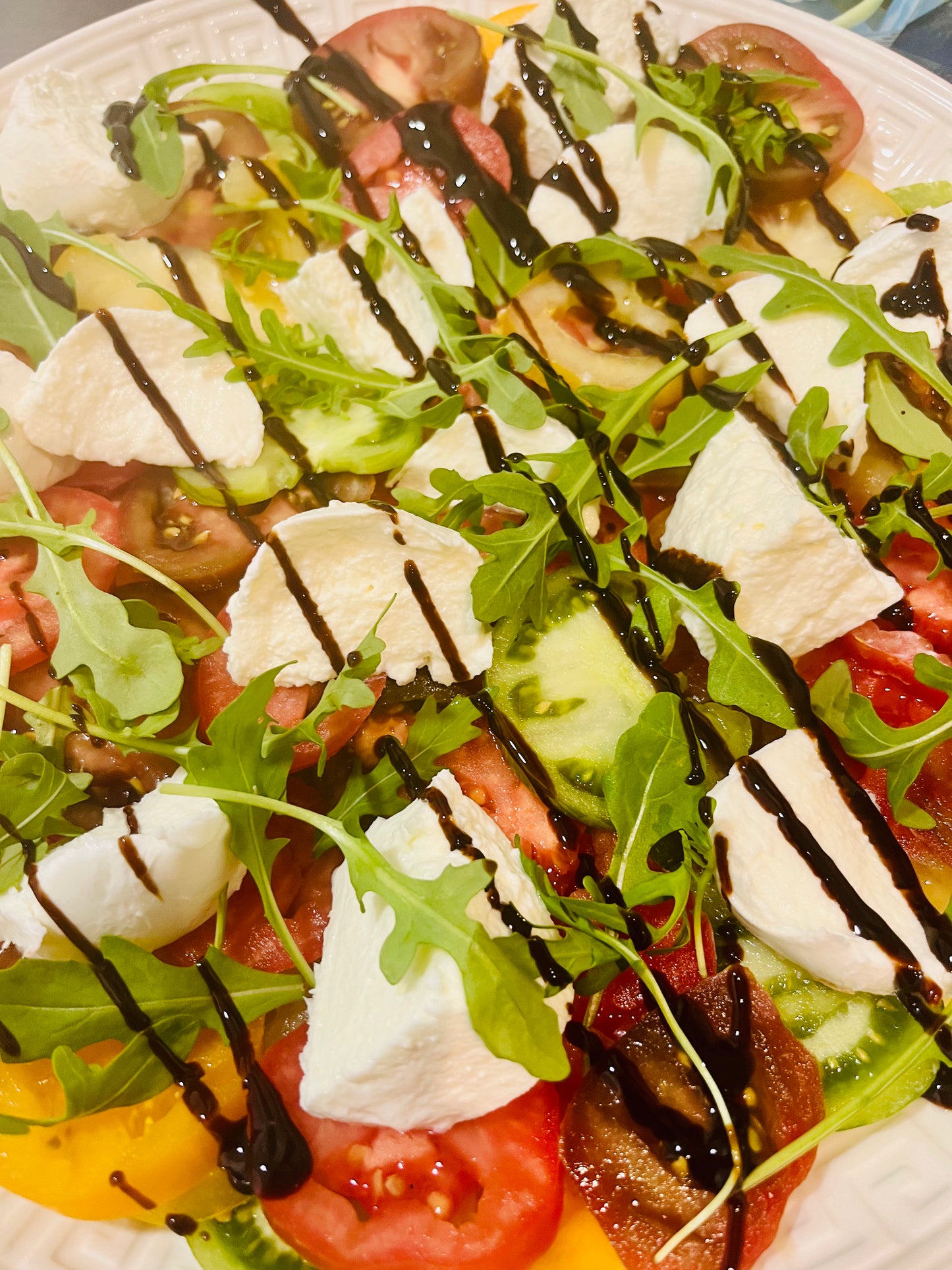 Trilogie de tomate et burrata